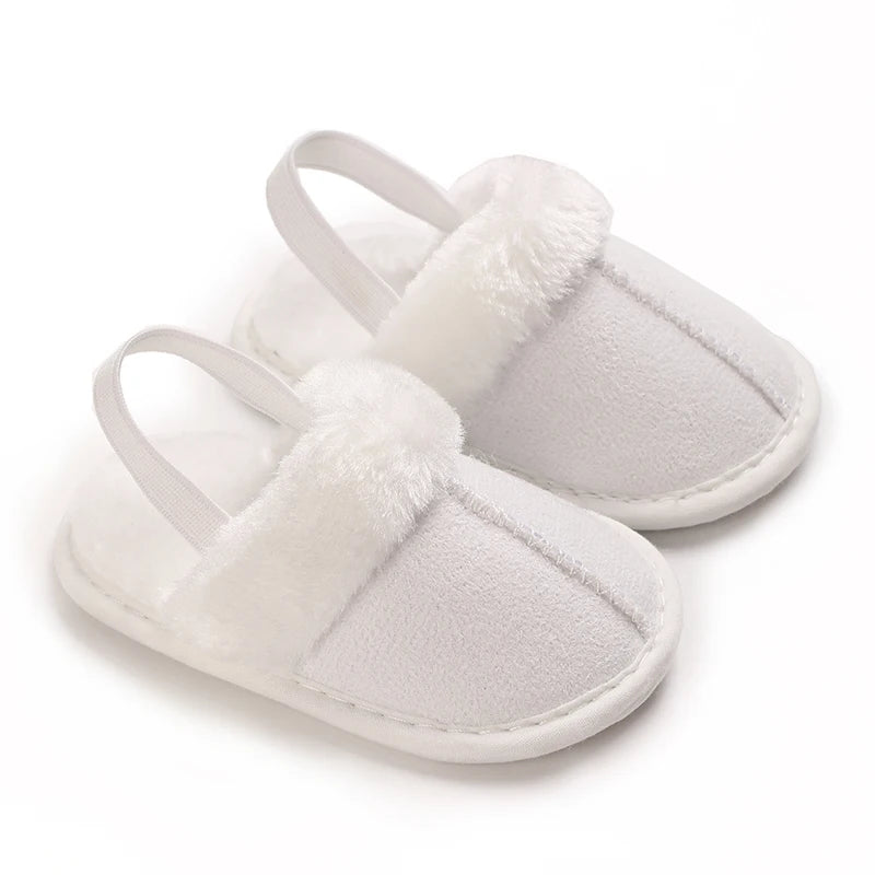 Autumn and Winter cotton slippers for Babies
