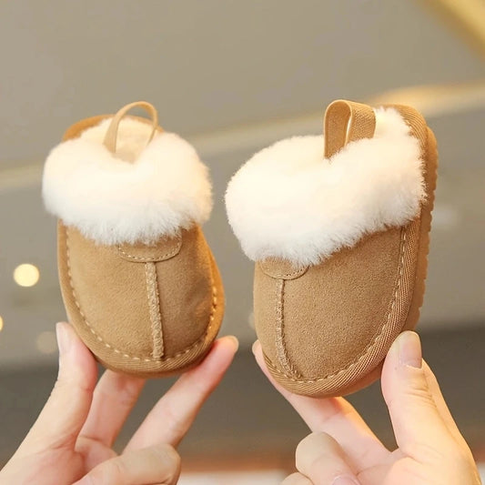 Autumn and Winter cotton slippers for Babies