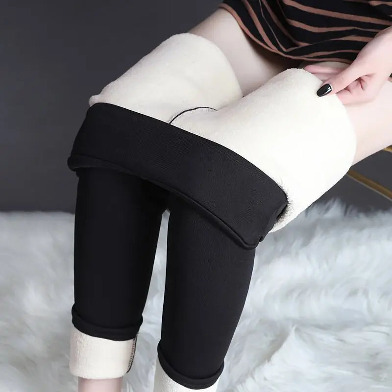 Luxury Fleece-Lined Thermal Leggings