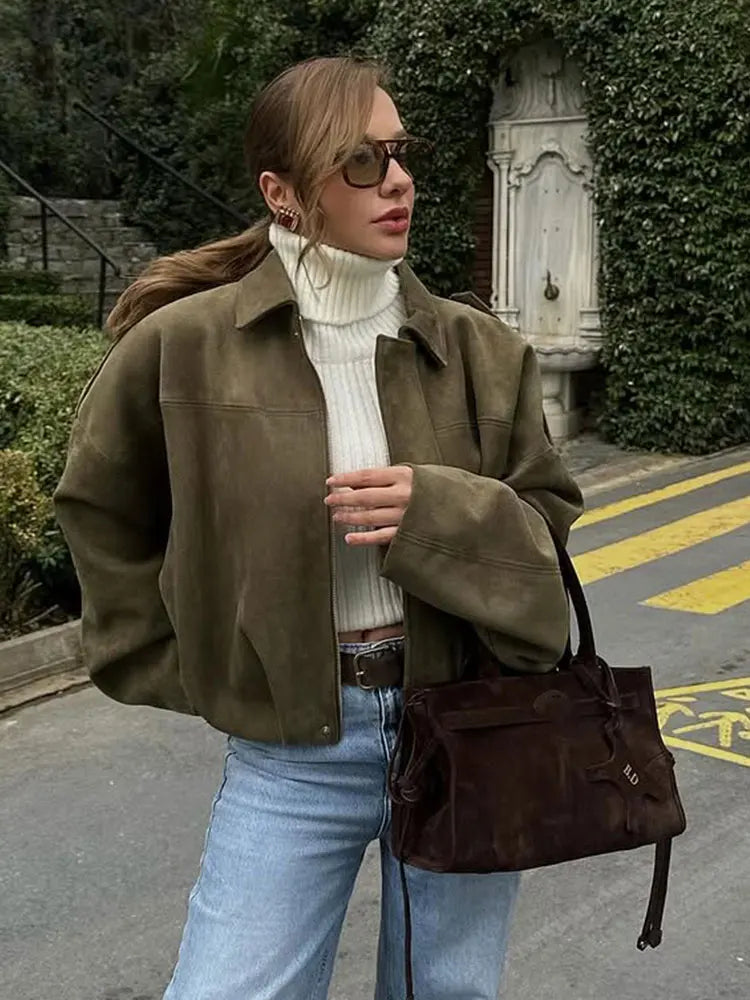 Rustic Suede Jacket
