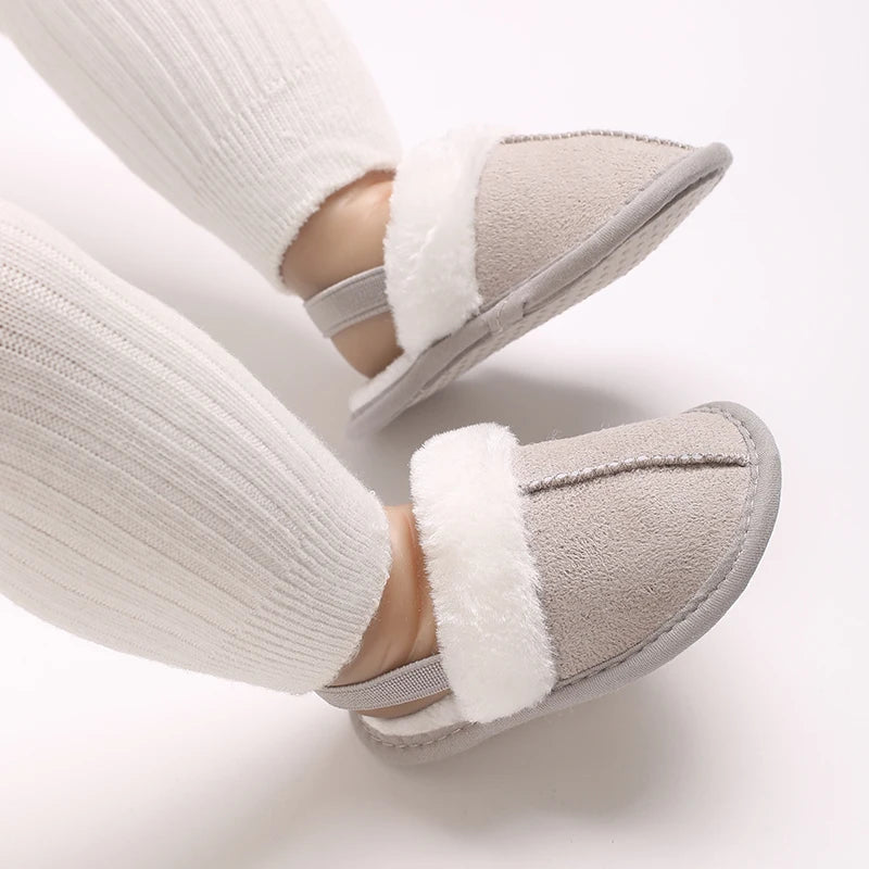 Autumn and Winter cotton slippers for Babies