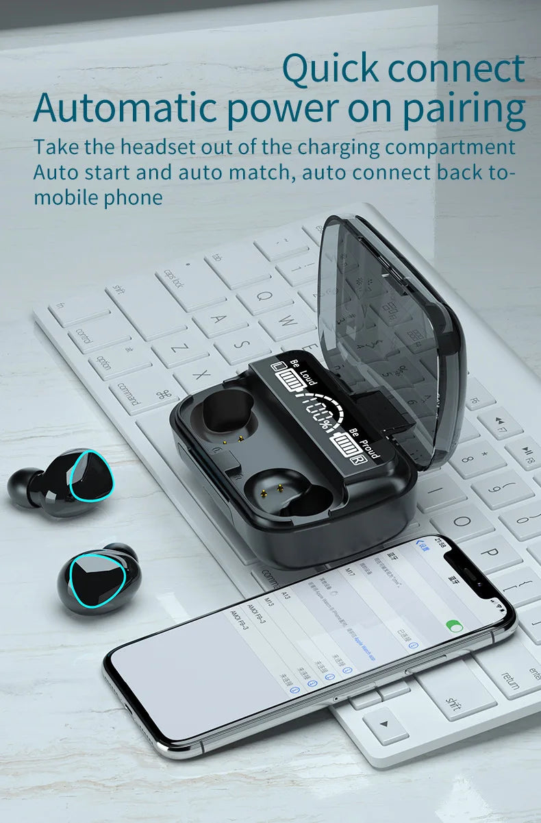 Dual purpose high Quality Wireless Headset and Power Bank.