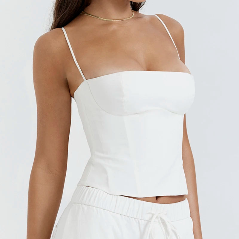 Main Character Bustier Crop Top
