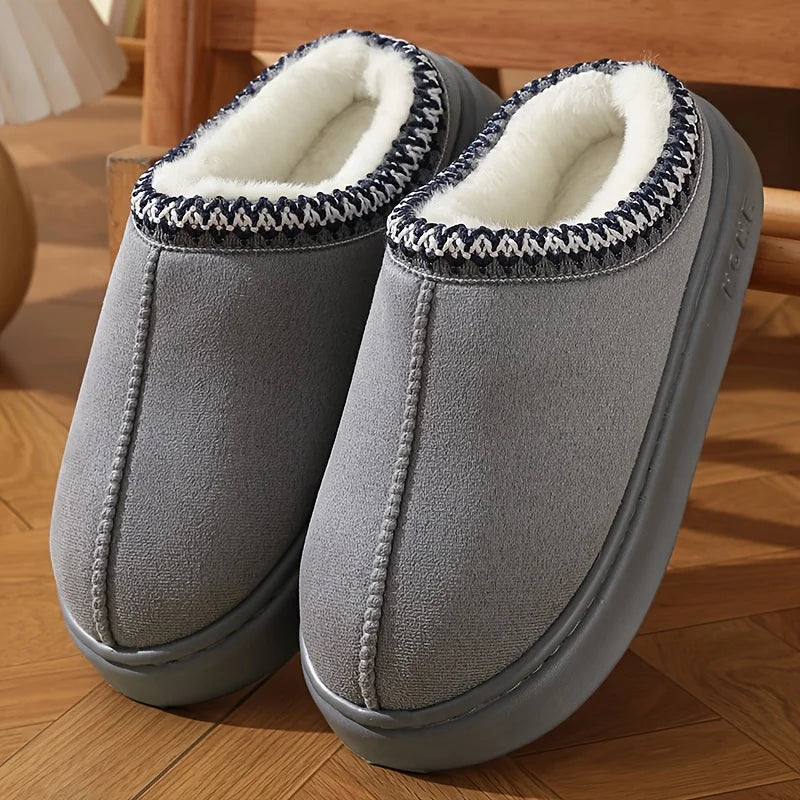 Soft Sole Comfortable Lined Slippers