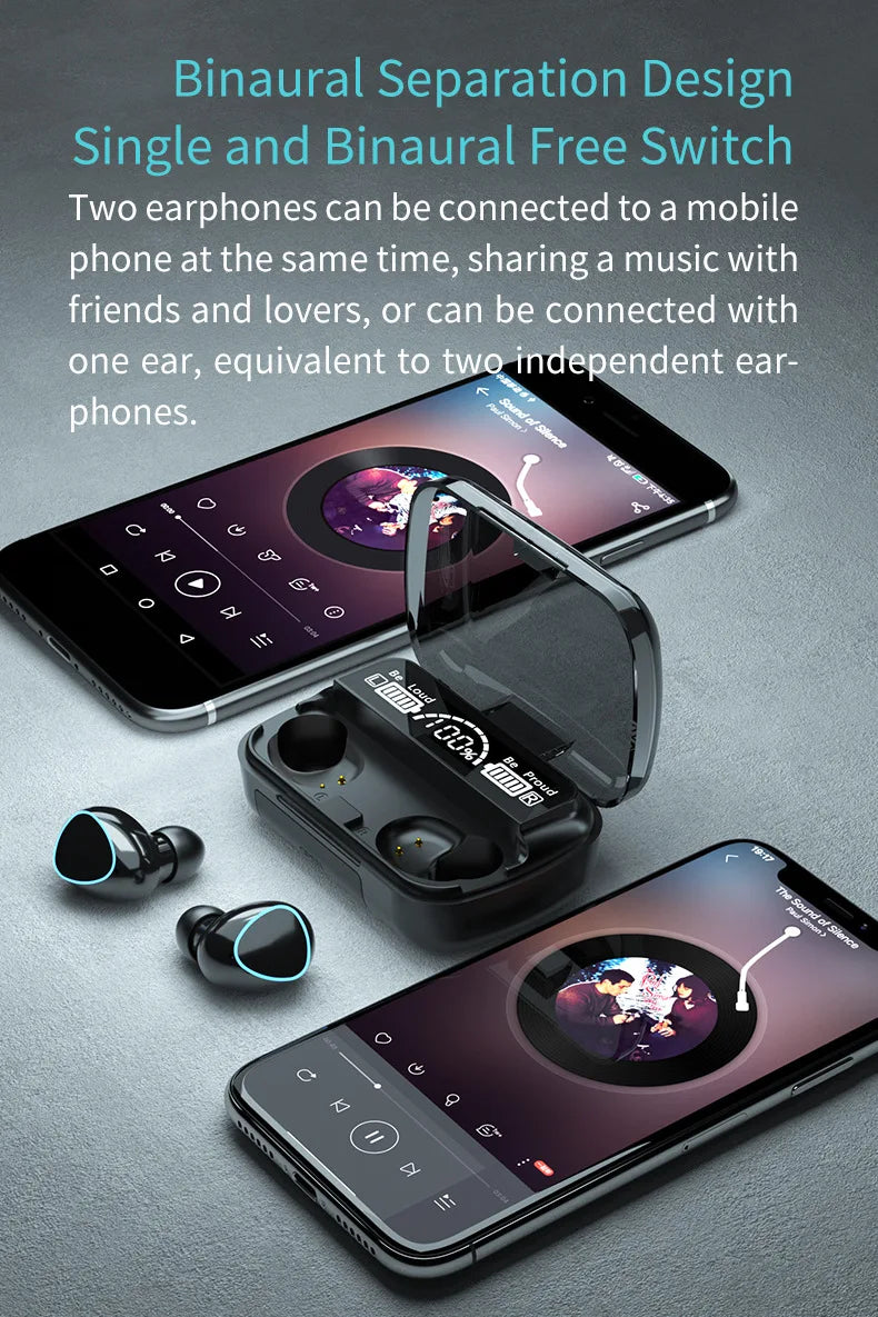 Dual purpose high Quality Wireless Headset and Power Bank.