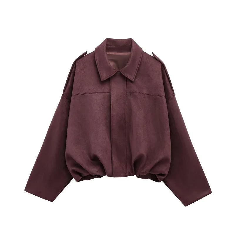 Archive Suede Bomber Jacket