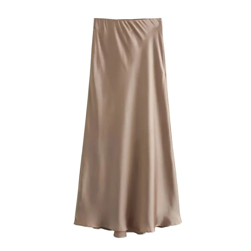 Elan Satin Skirt