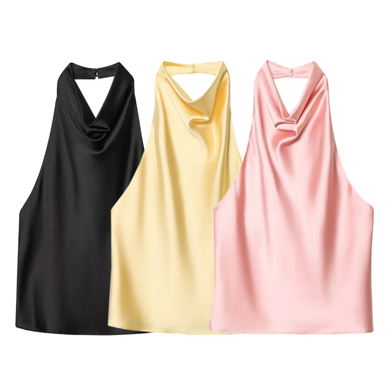 Elan Satin Top