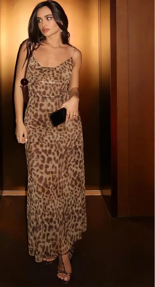 Icon Leopard Print Dress