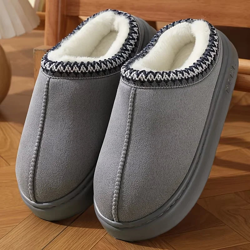 Soft Sole Comfortable Lined Slippers