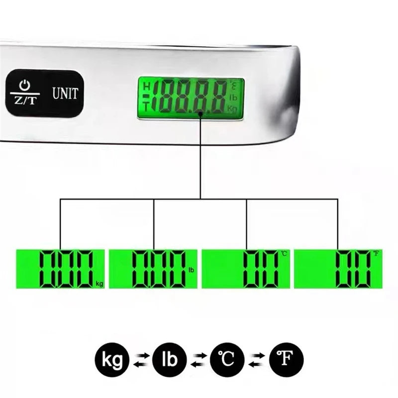 Digital Portable Scale with LCD Display