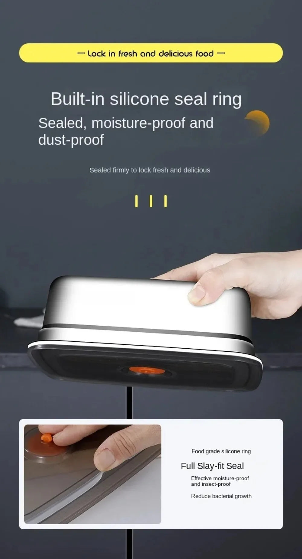 Stainless Steel Camping Lunch Box