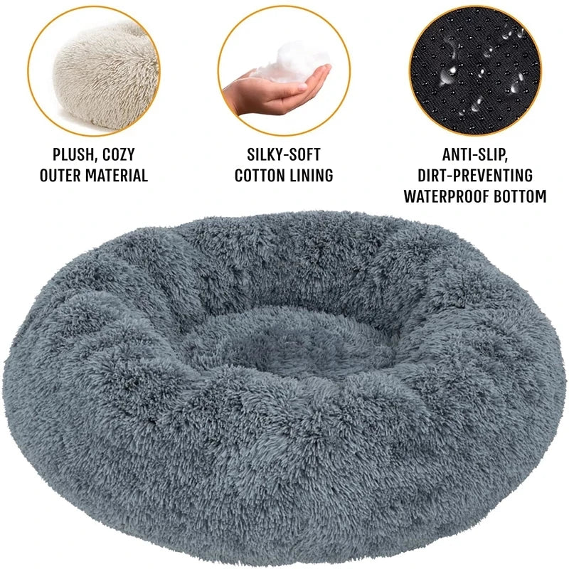 High Quality Donut Bed for Dogs and Cats