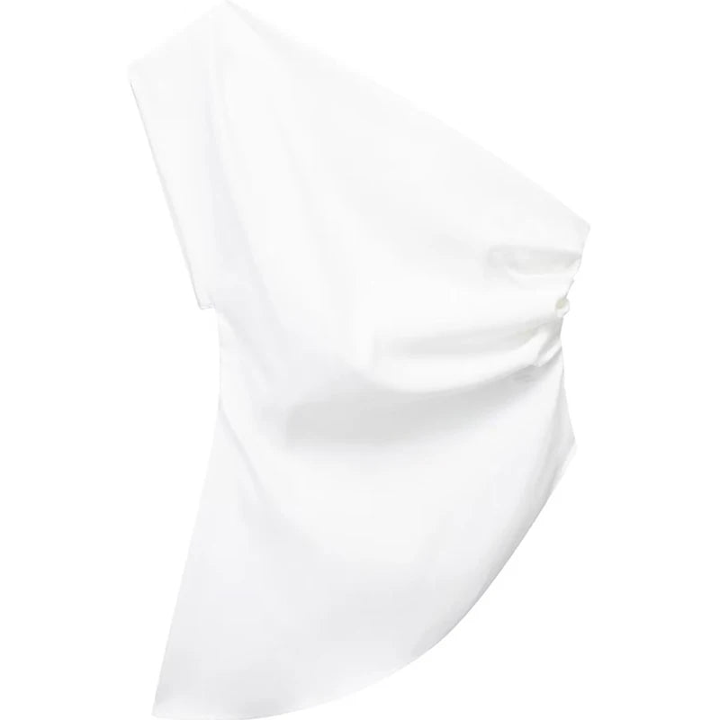 Aura One-Shoulder Top