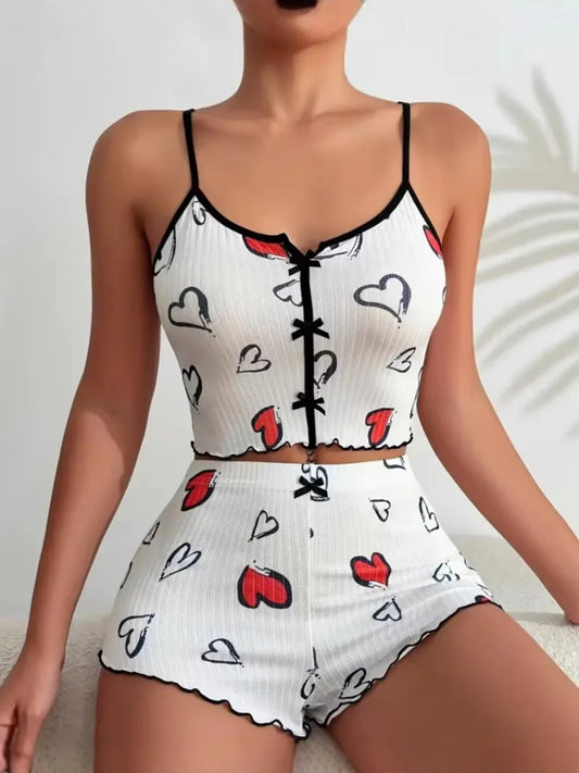 Casual Cami Top and Shorts Set