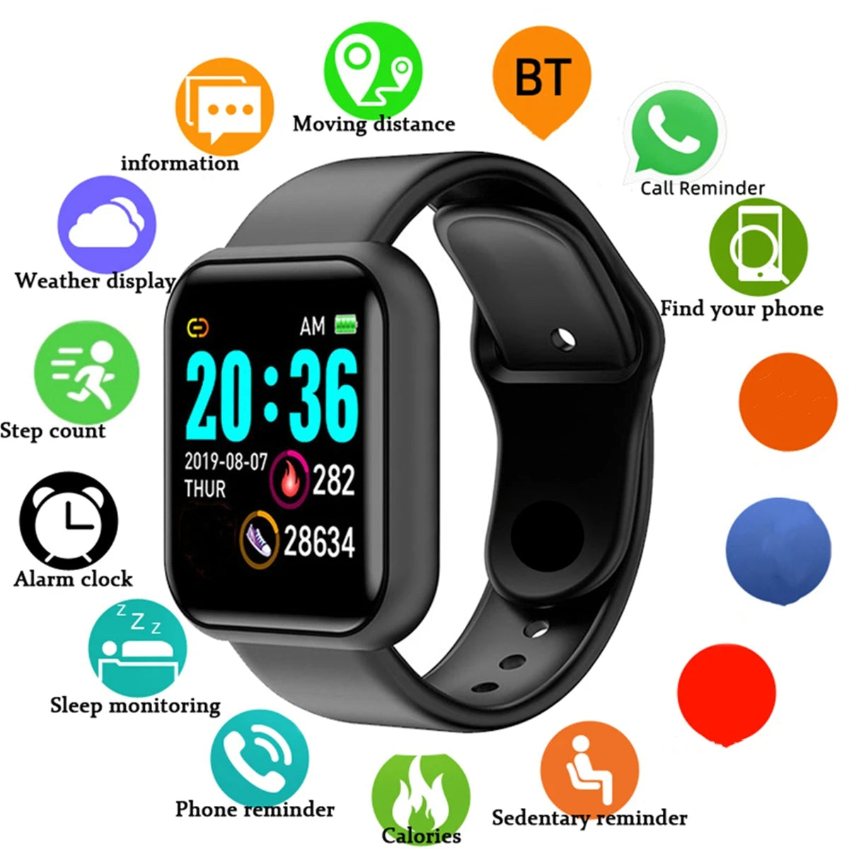 Smartwatch For Android and IOS