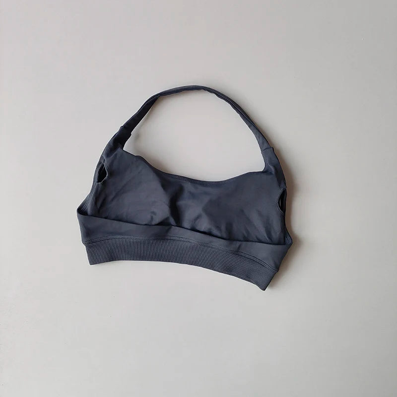 PrimeFit Halter Sports Bra