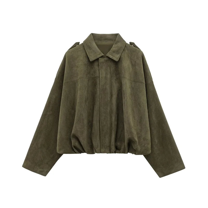 Archive Suede Bomber Jacket
