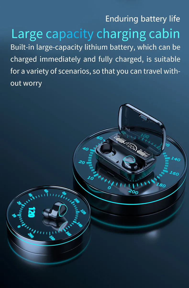 Dual purpose high Quality Wireless Headset and Power Bank.