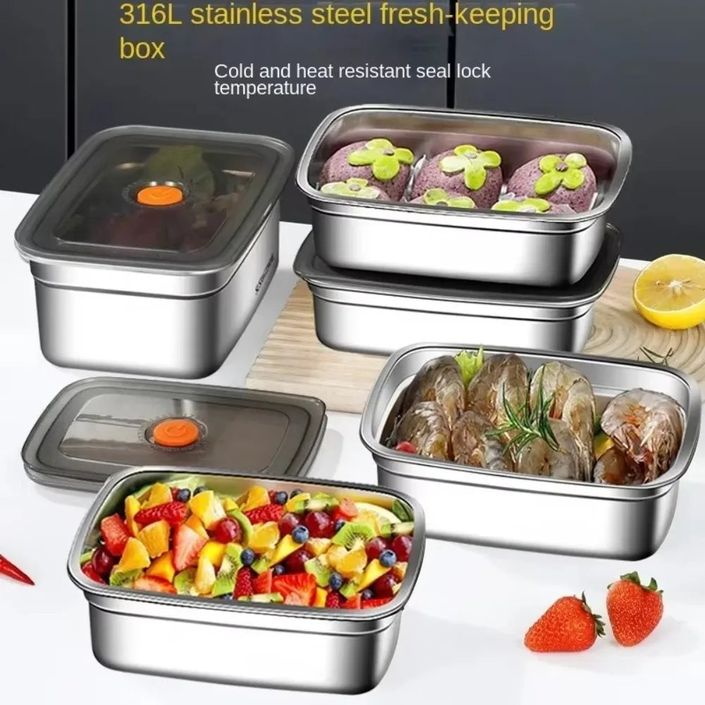 Stainless Steel Camping Lunch Box