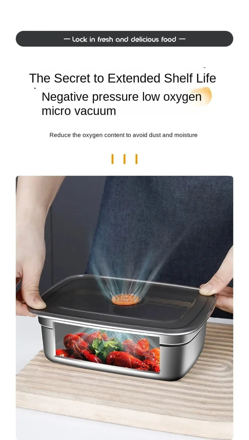 Stainless Steel Camping Lunch Box