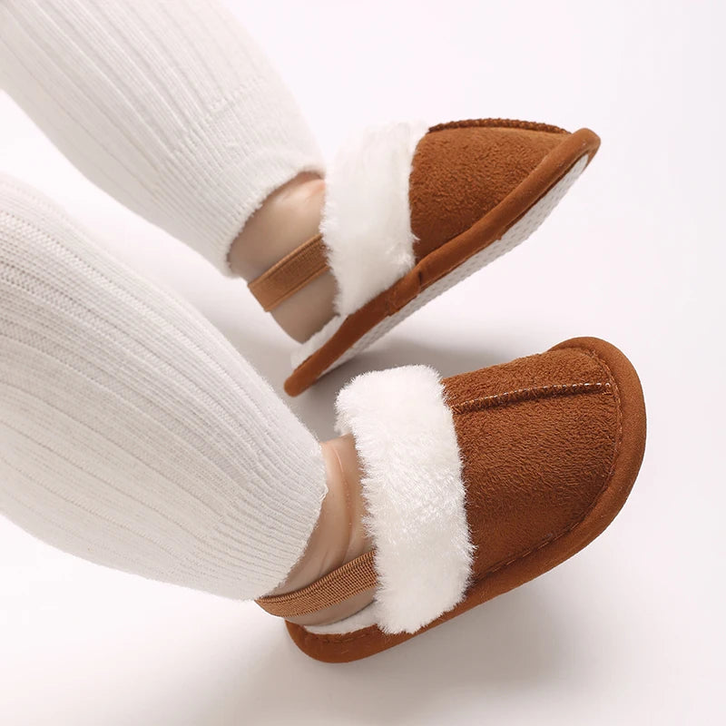 Autumn and Winter cotton slippers for Babies