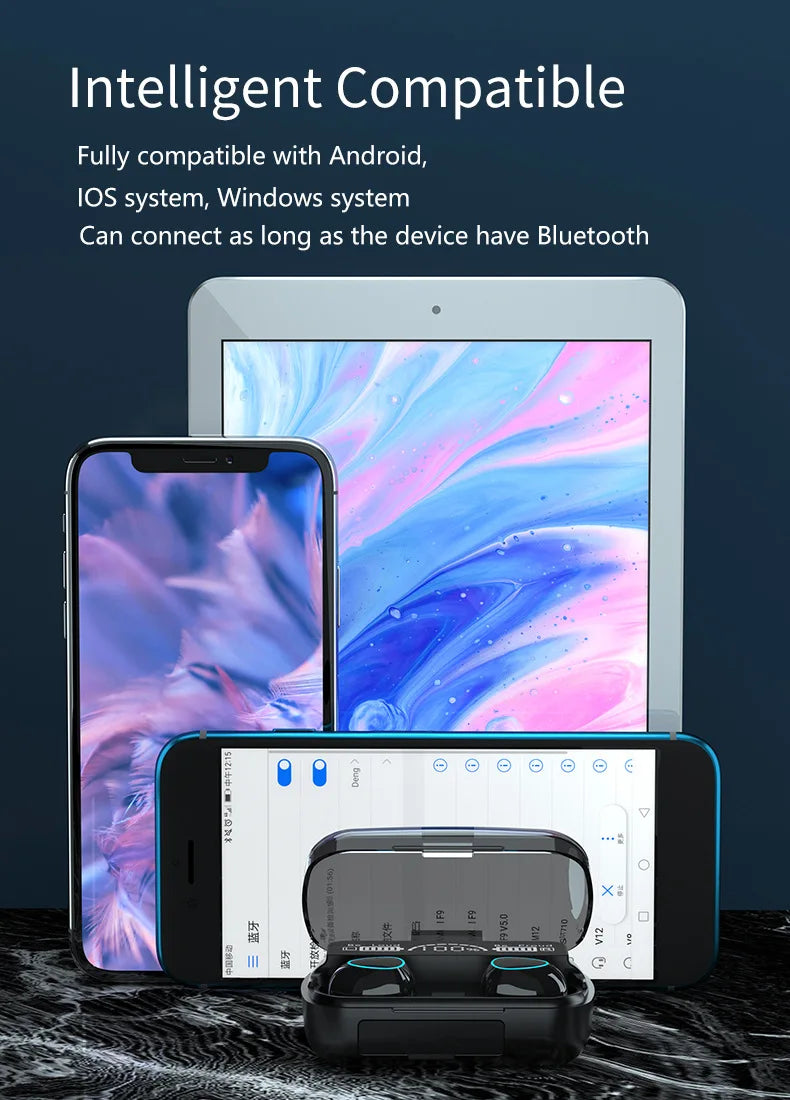 Dual purpose high Quality Wireless Headset and Power Bank.