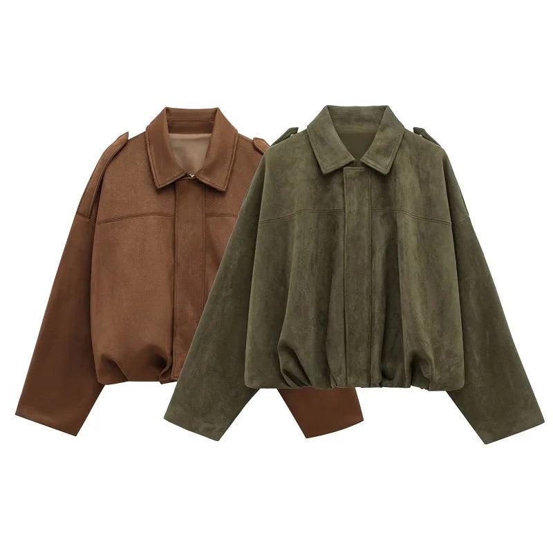 Archive Suede Bomber Jacket