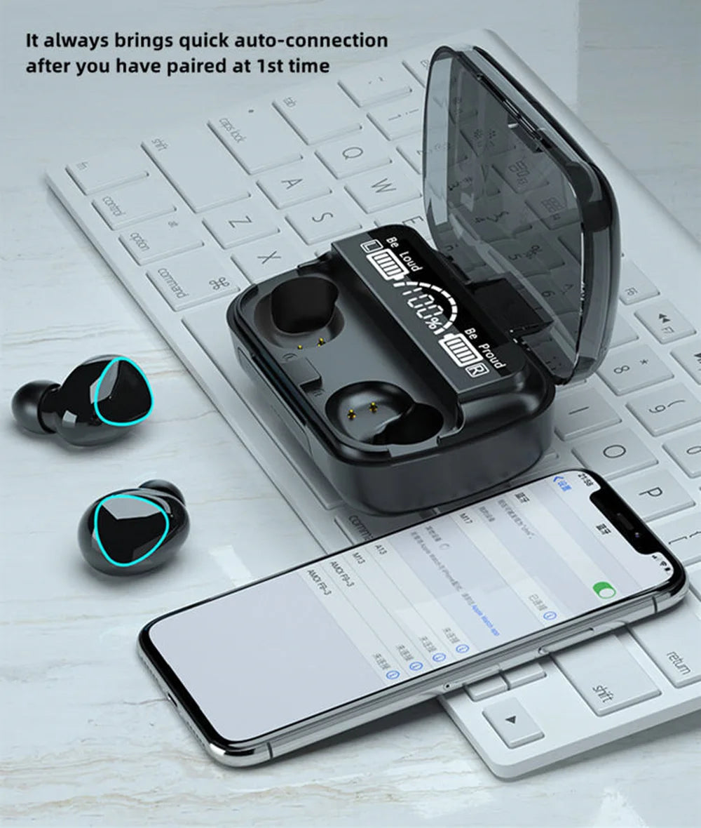 Dual purpose high Quality Wireless Headset and Power Bank.