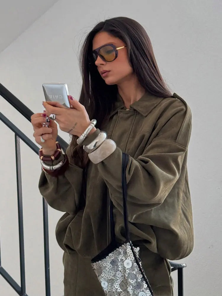 Rustic Suede Jacket