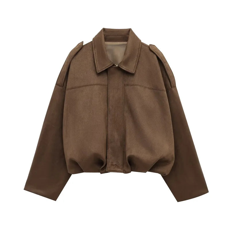 Archive Suede Bomber Jacket