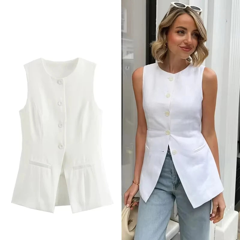 Linea Split-Hem Top