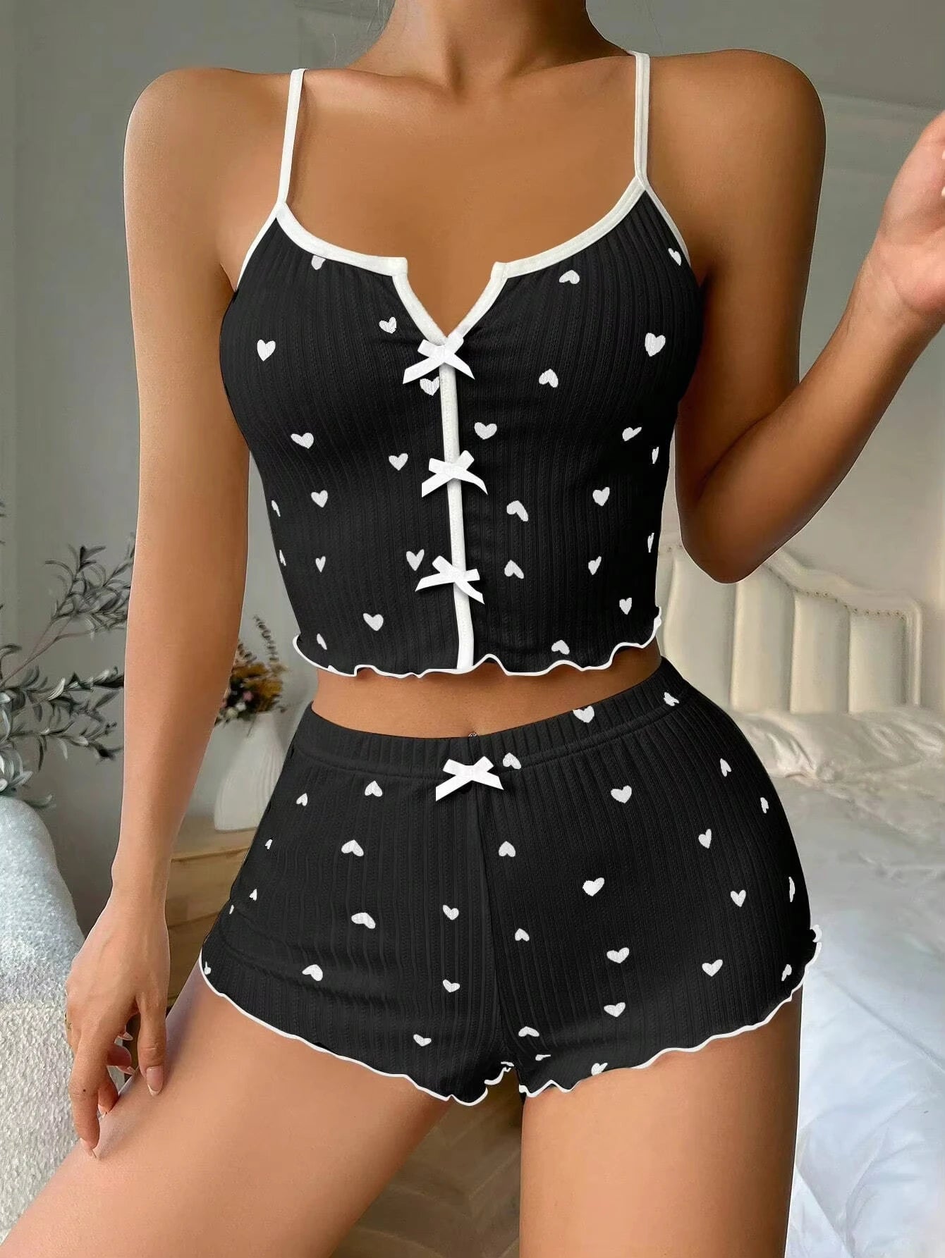 Casual Cami Top and Shorts Set