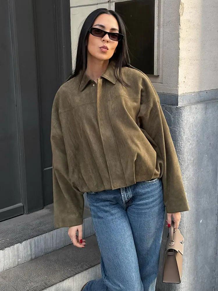Rustic Suede Jacket