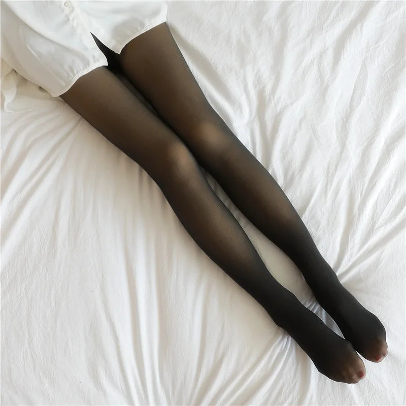 Luxury Fleece-Lined Thermal Leggings