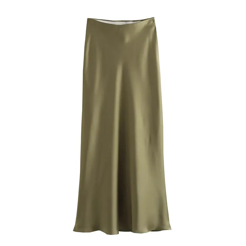 Elan Satin Skirt