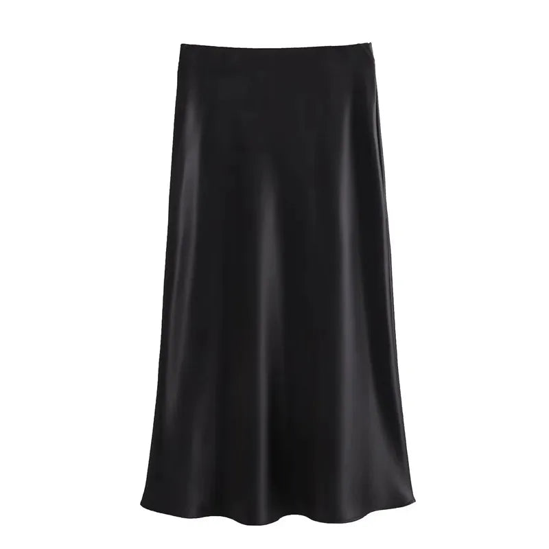 Elan Satin Skirt
