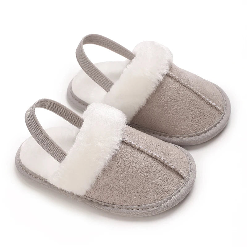 Autumn and Winter cotton slippers for Babies