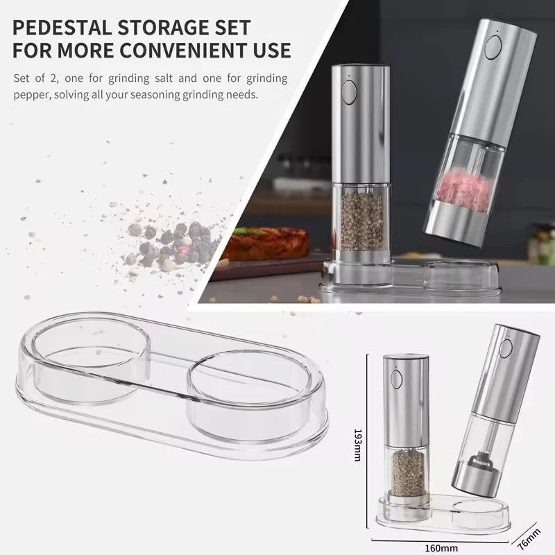 Rechargeable Salt and Pepper Grinder