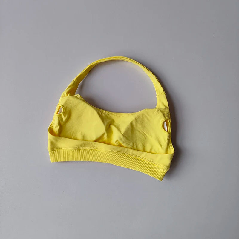 PrimeFit Halter Sports Bra