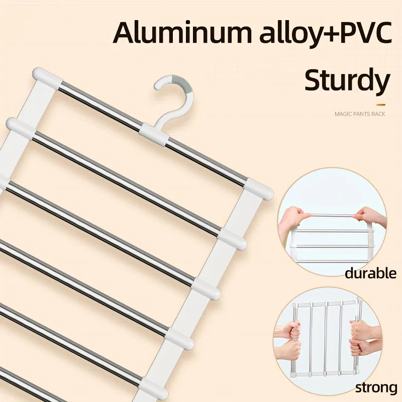 Foldable multi-Rod Hanger