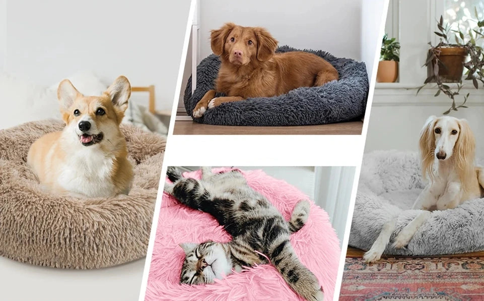 High Quality Donut Bed for Dogs and Cats