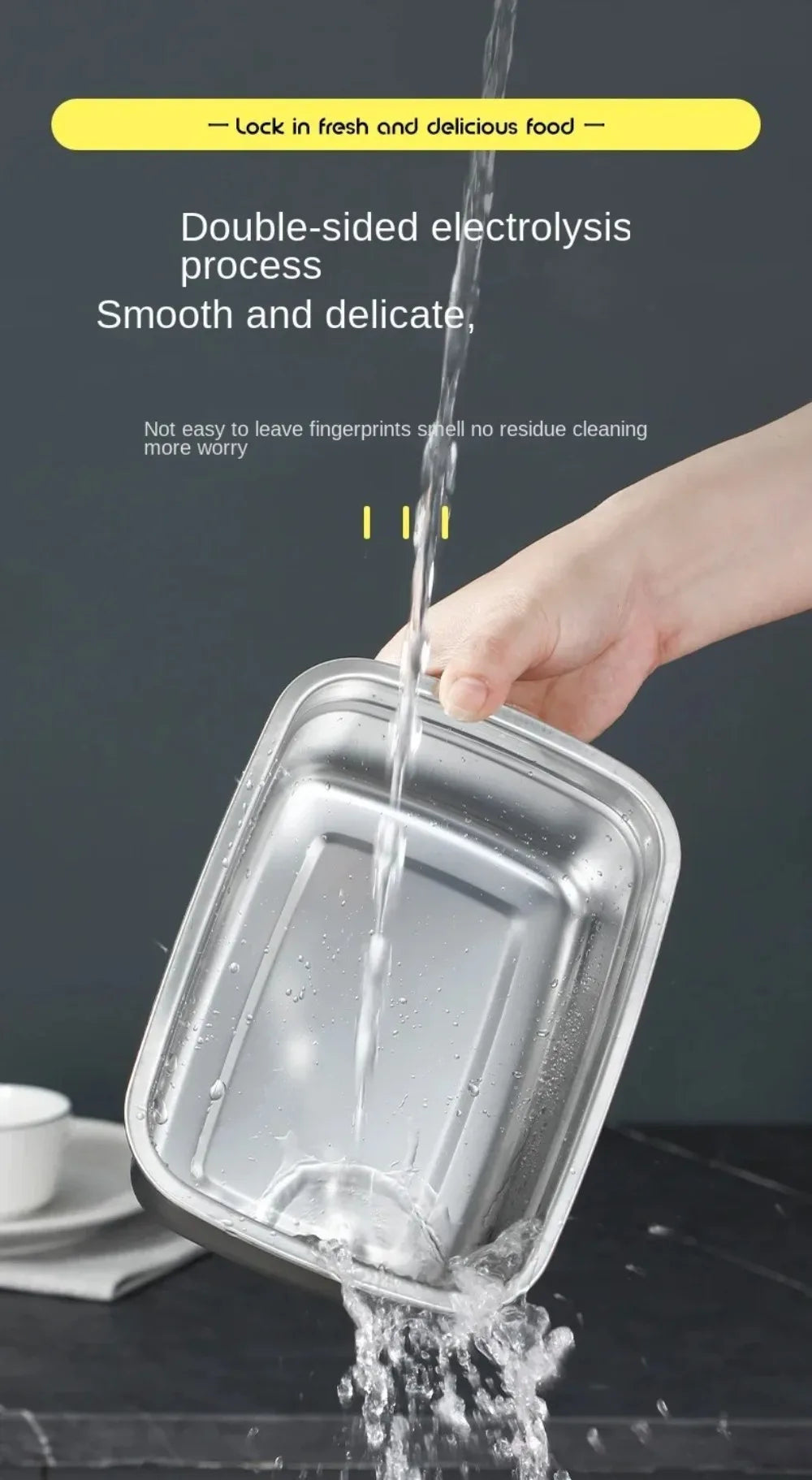 Stainless Steel Camping Lunch Box