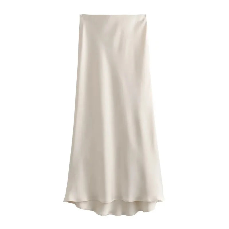 Elan Satin Skirt