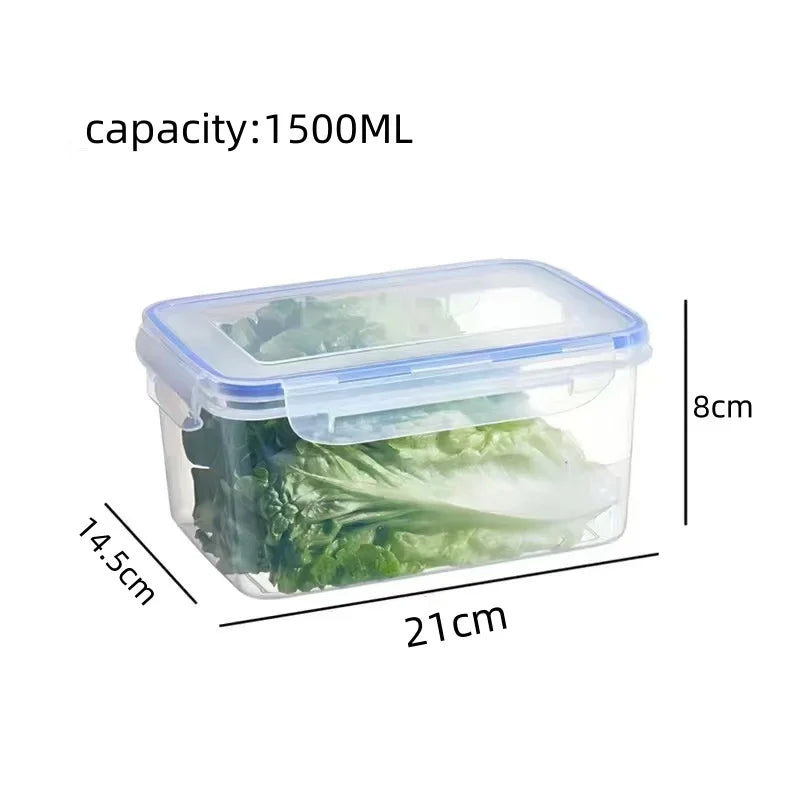 Rectangular storage box with lid