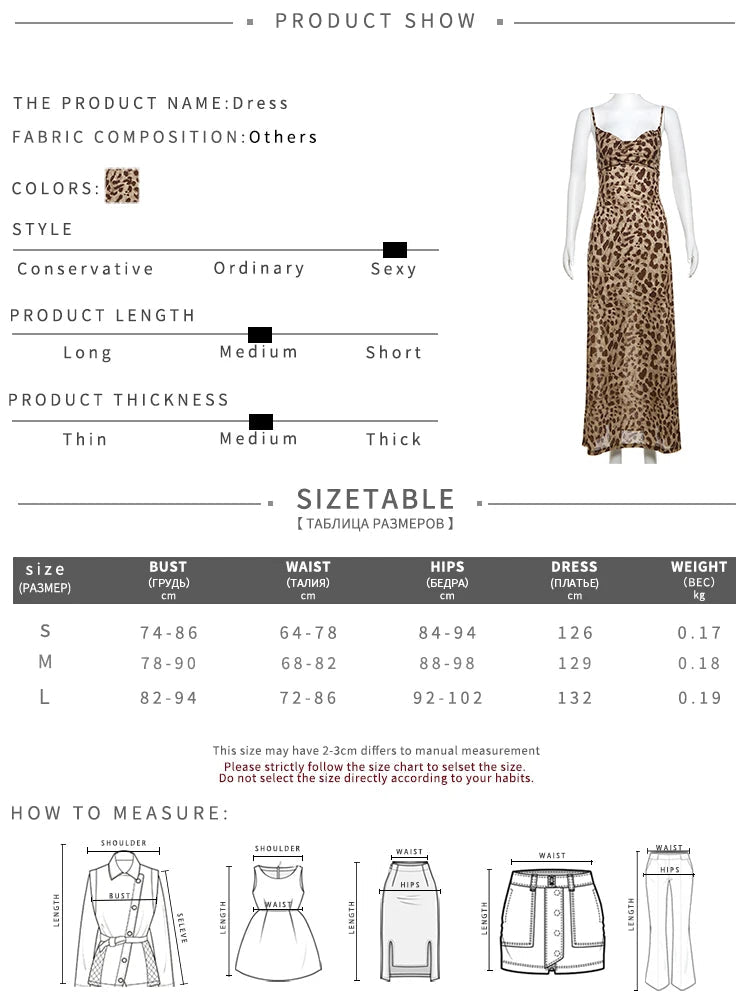 Icon Leopard Print Dress