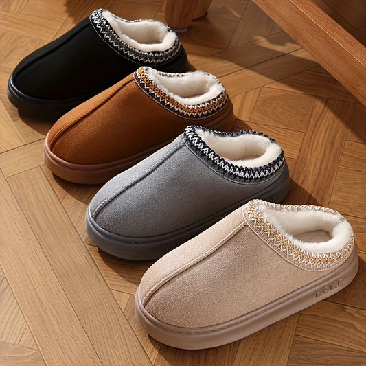 Soft Sole Comfortable Lined Slippers