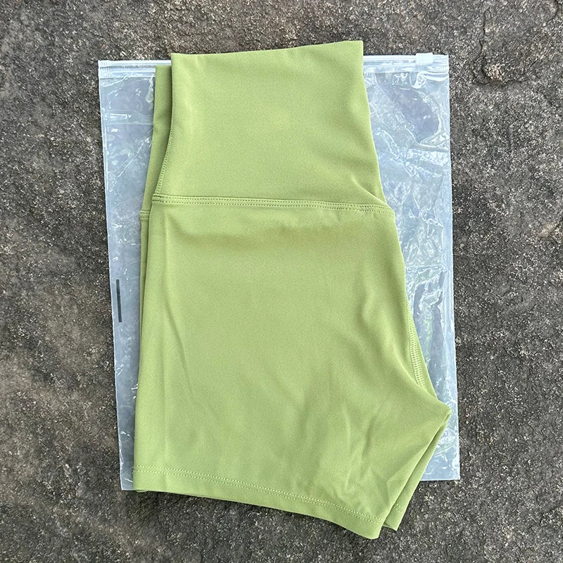 SmoothFit High Waist Yoga Shorts