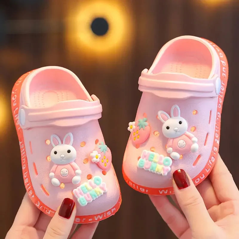 Cute Perforated Baby Sandals