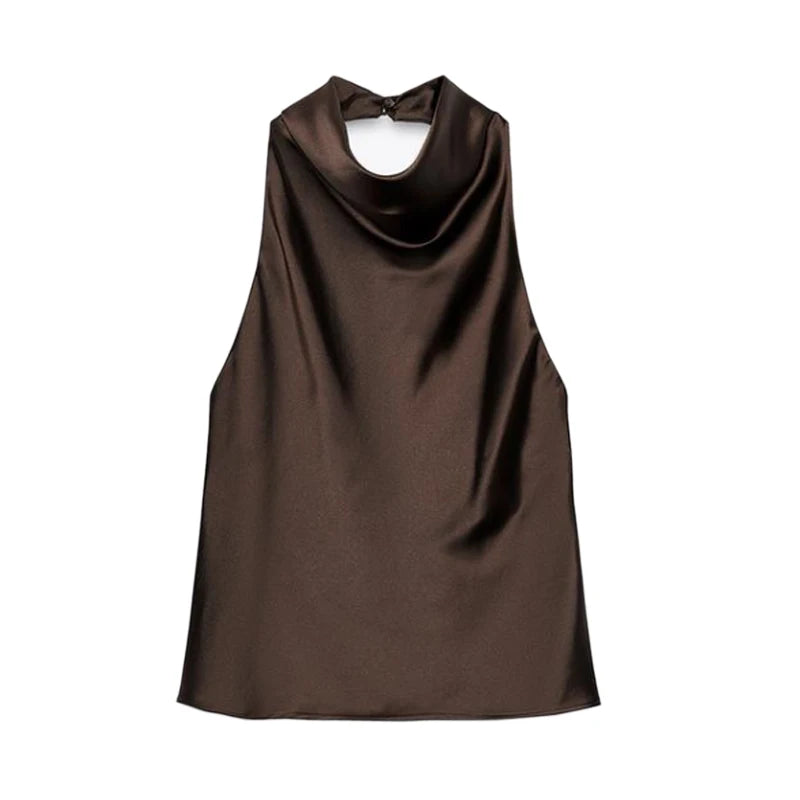 Elan Satin Top